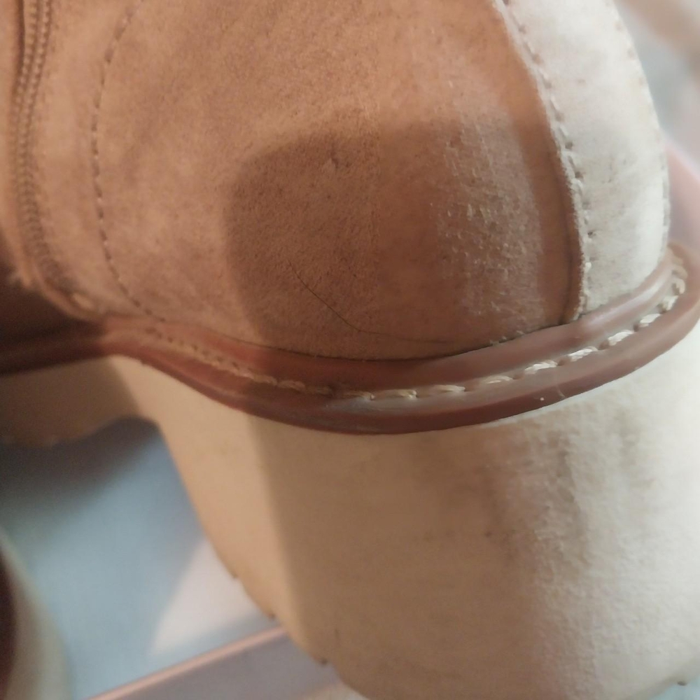 Madden Girl Tan Ankle Boots - Picture 5 of 7